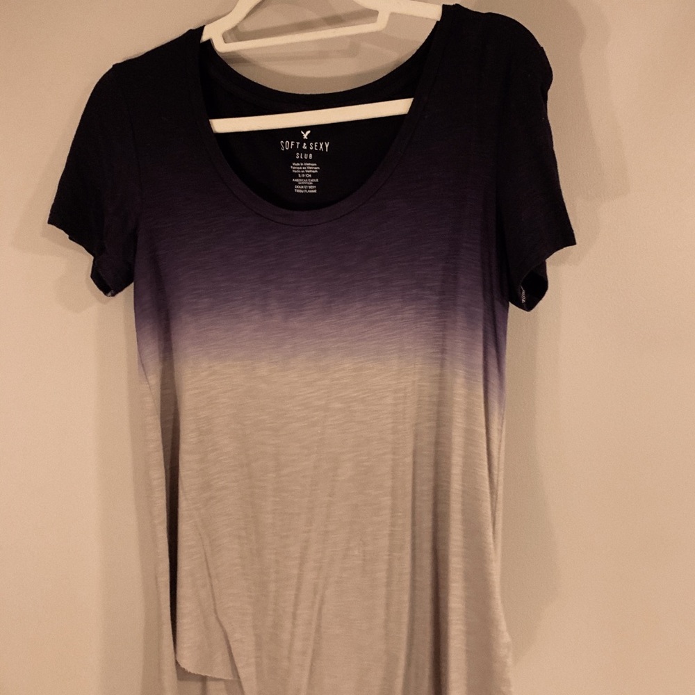 AMERICAN EAGLE super soft gradient tee